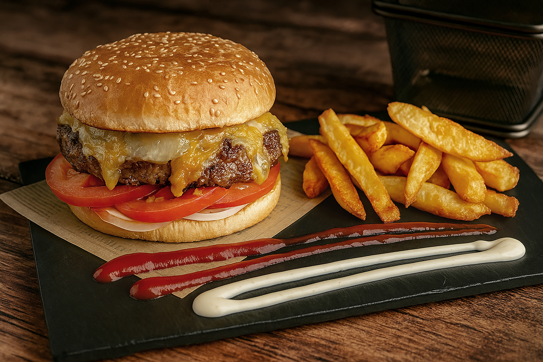 Hamburguesa Clásica